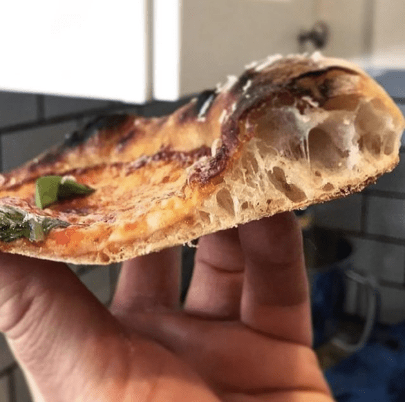homemade pizza crust