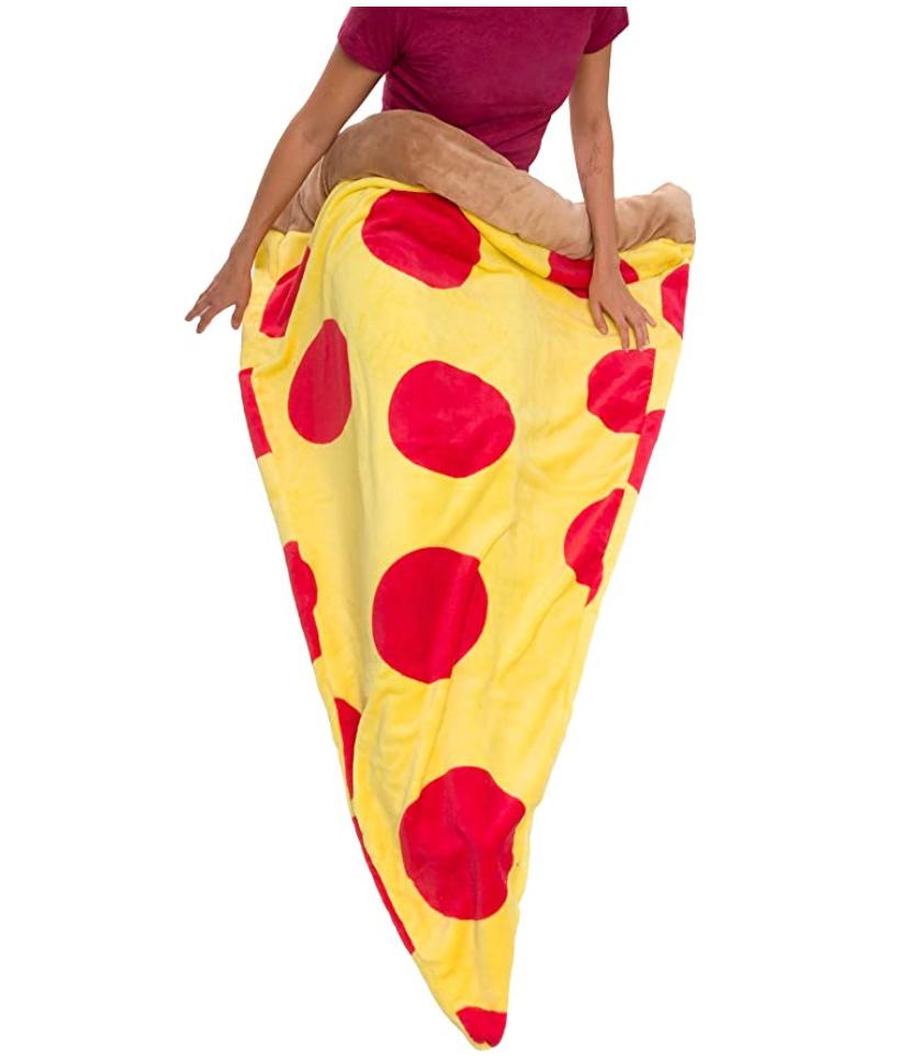 best gifts for pizza makers pizza slice sleeping bag