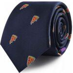clothes for pizza lovers tie necktie