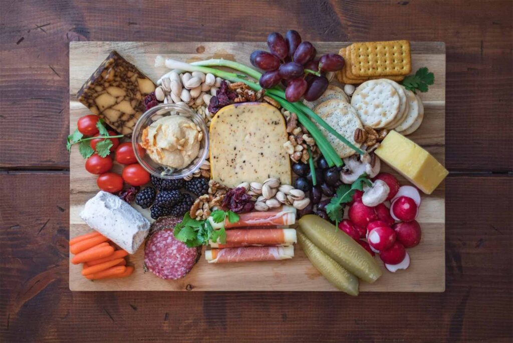 cheese board goodness