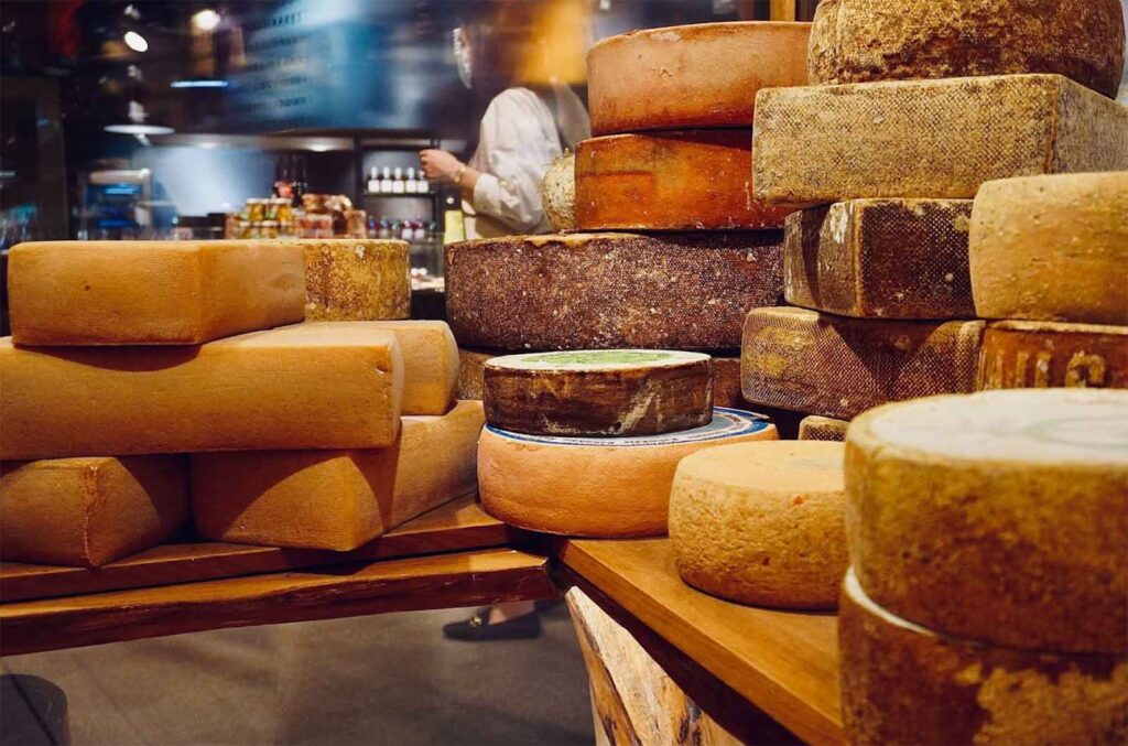 specialty cheese wheel shops