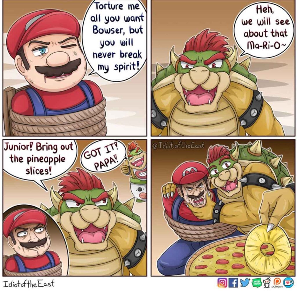 homemade pizza school best pizza memes mario comic pineapple on pizza torture