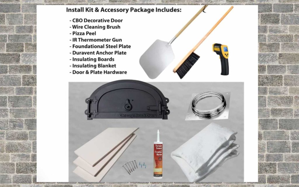 diy brick pizza oven kits accessories included