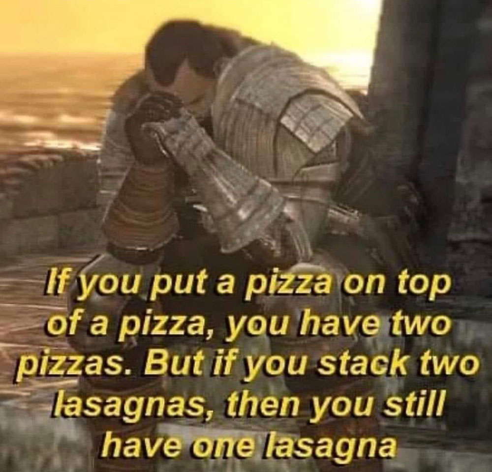 homemade pizza school pizza memes pizza lasagna existential crisis