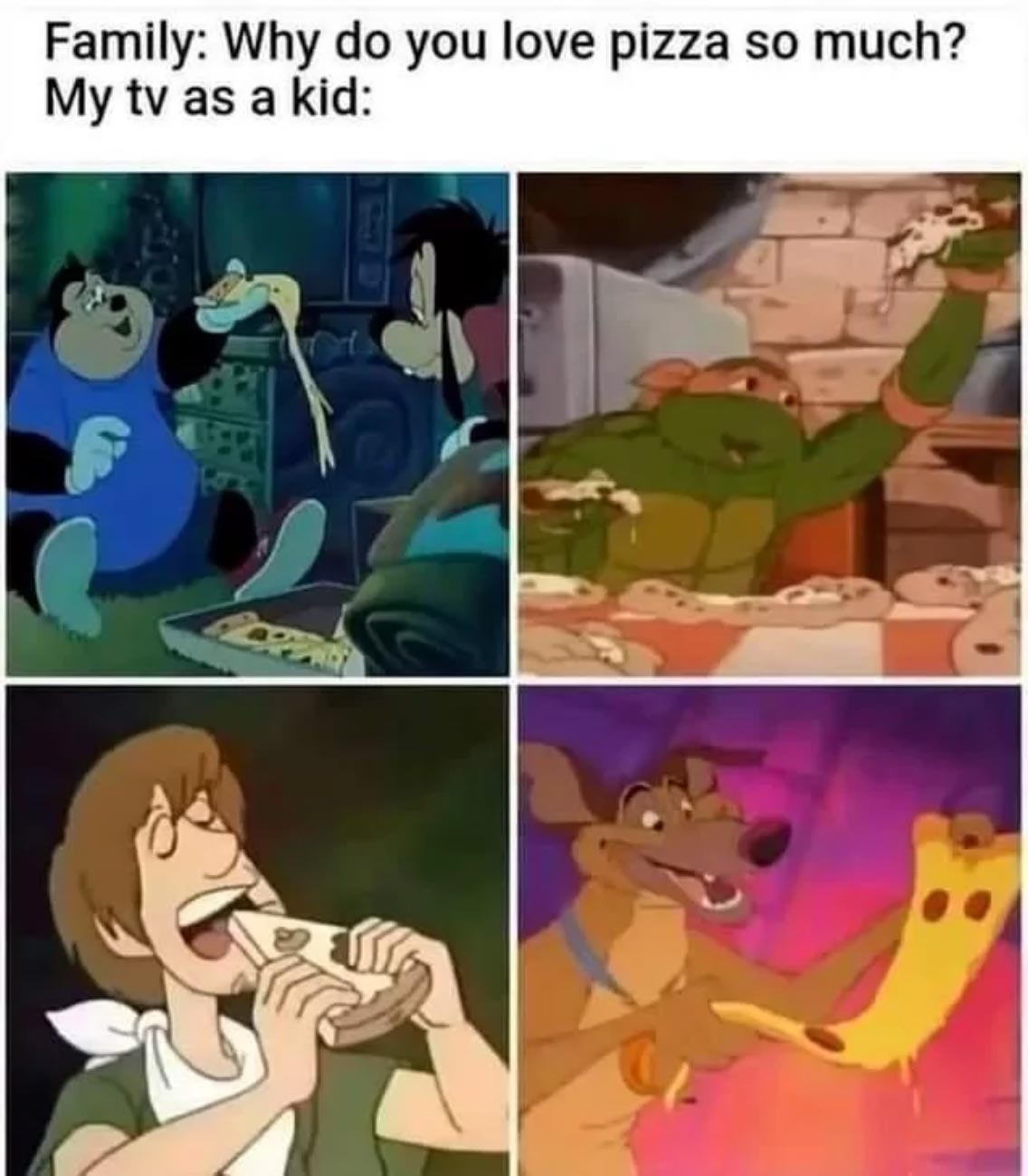 pizza memes from kids cartoons