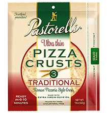 store-bought pizza crusts pastorelli