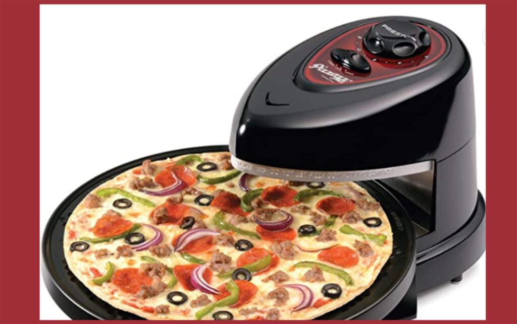 pizzazz countertop pizza oven