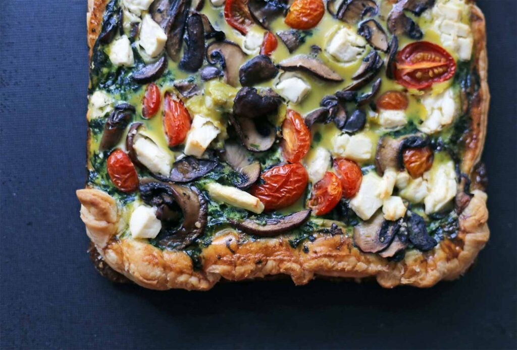 vegetarian pizza for national pizza month