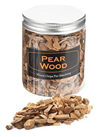 pear flavored woods for a pizza oven