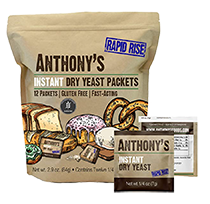 anthonys instant dry yeast 12 packets