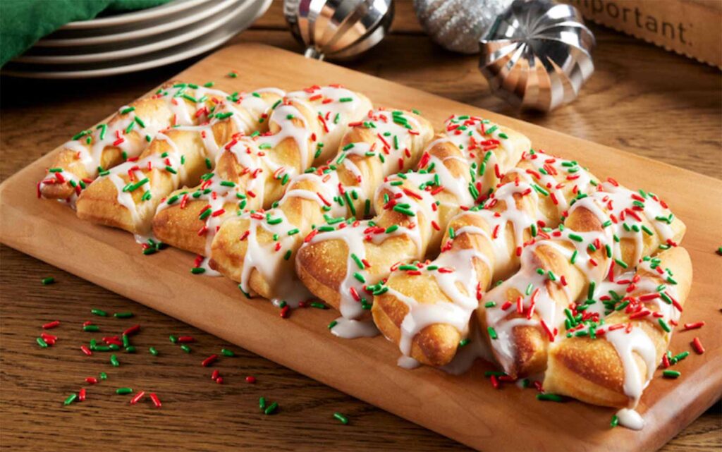 sweet pizza twists and treats for the holidays
