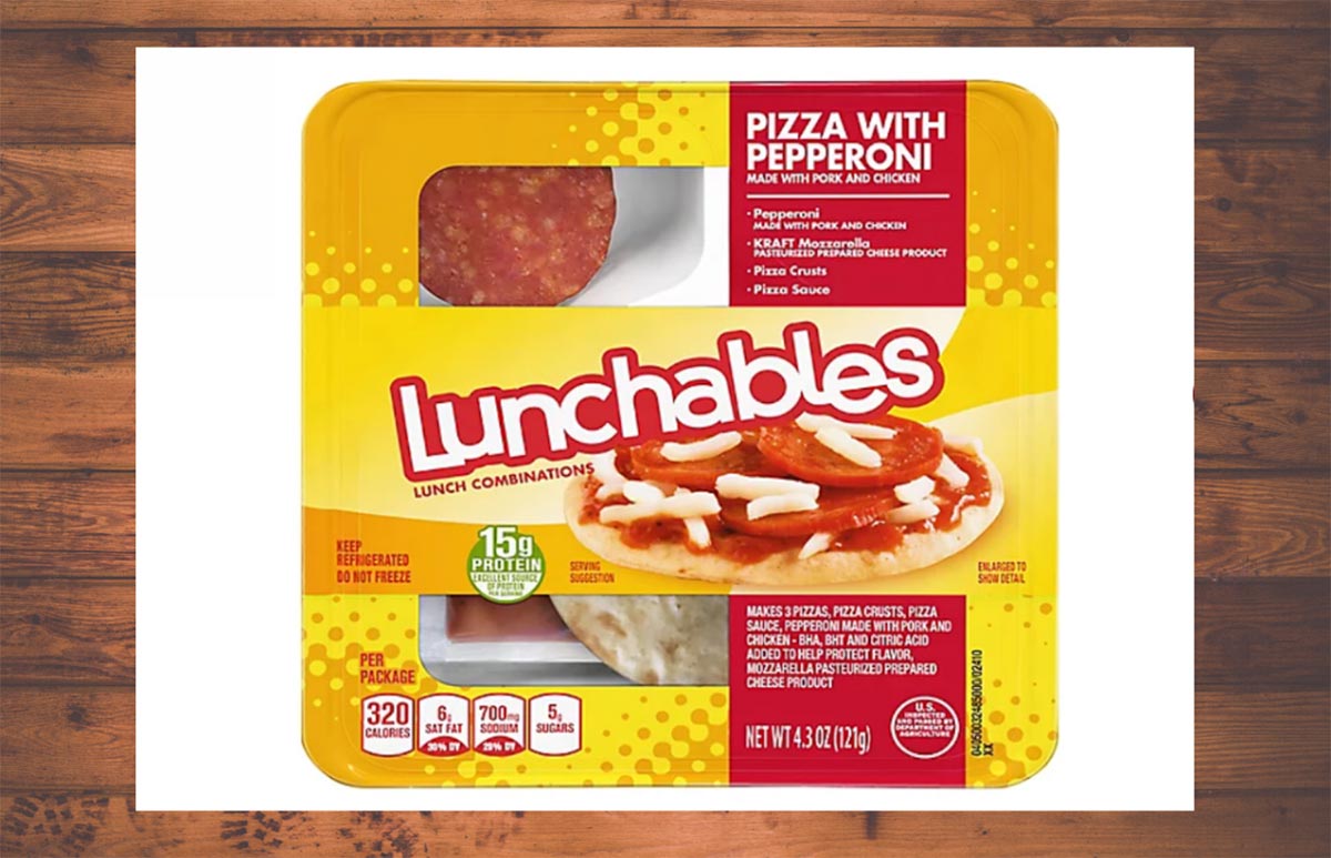 homemade pizza lunchables brand name
