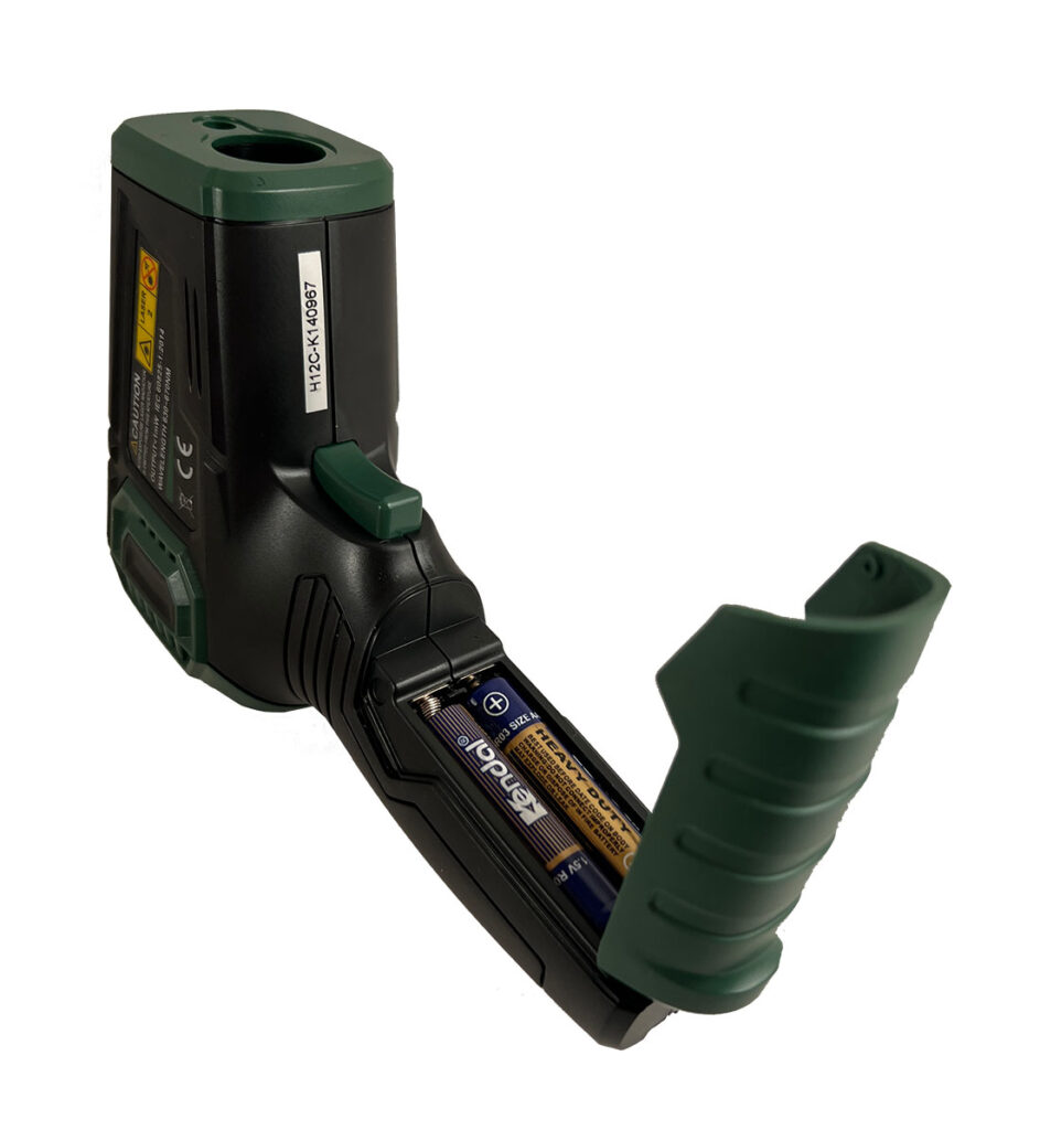 no-contact infrared thermometer with batteries