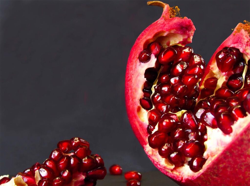 aphrodisiac foods like pomegranate