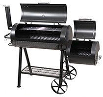 sofia william charcoal smoker grill for homemade pizza