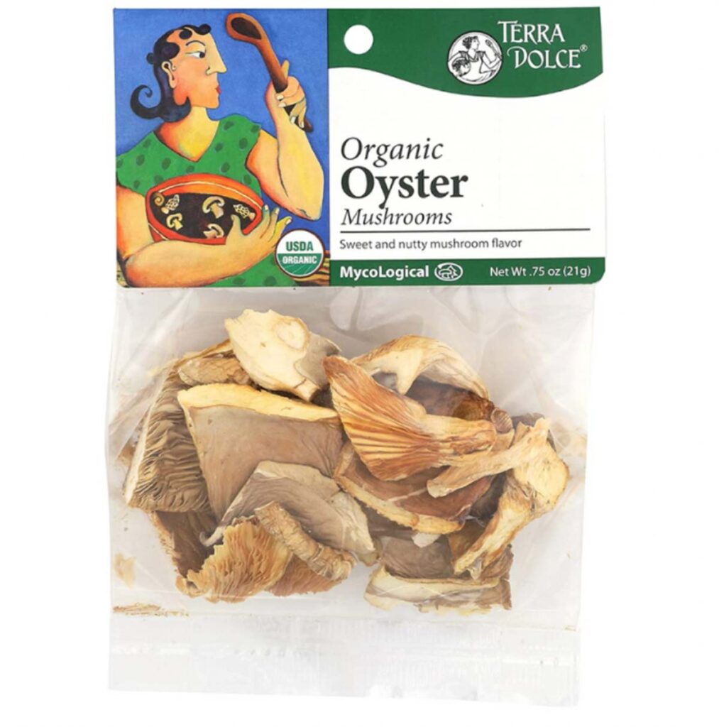 organic oyster mushrooms