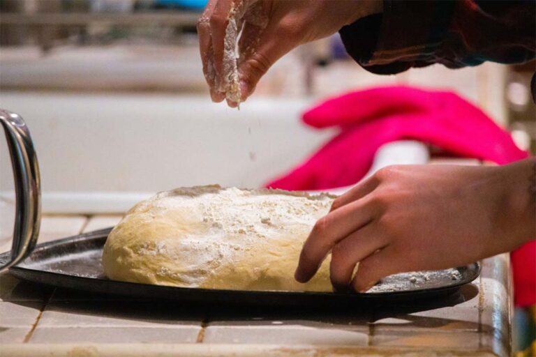 The 3 Fastest Ways To Thaw Frozen Pizza Dough   Homemade Pizza School Ways To Thaw Frozen Pizza Dough Flouring Fresh Dough 768x512 