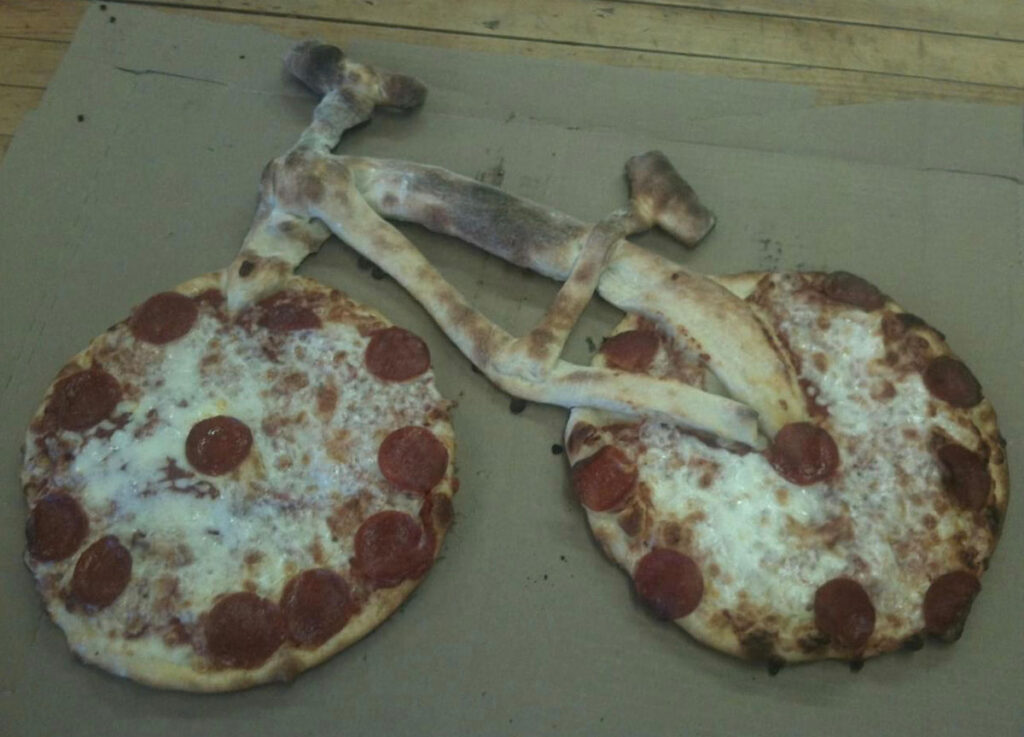 homemade pizza school best pizza memes bicycle shaped pizza