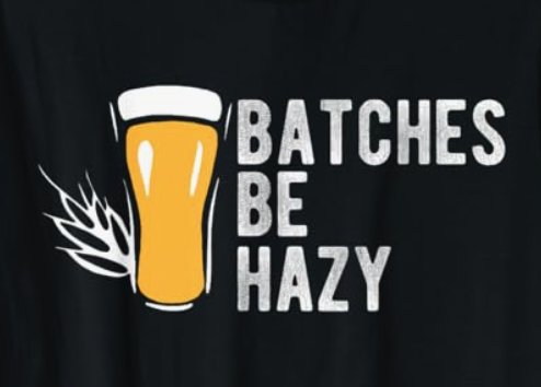 batches be hazy craft brew t-shirt great leap brewery pizza review